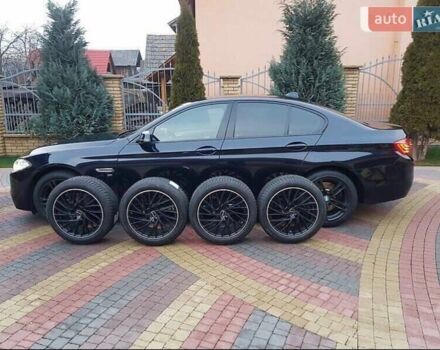 Черный БМВ 5 Серия, объемом двигателя 3 л и пробегом 126 тыс. км за 22000 $, фото 9 на Automoto.ua