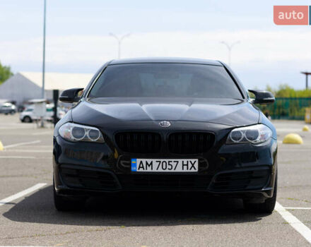 Черный БМВ 5 Серия, объемом двигателя 2 л и пробегом 247 тыс. км за 19400 $, фото 1 на Automoto.ua