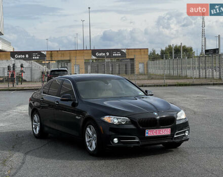 Чорний БМВ 5 Серія, об'ємом двигуна 2 л та пробігом 128 тис. км за 14200 $, фото 7 на Automoto.ua