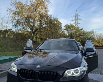 Черный БМВ 5 Серия, объемом двигателя 2 л и пробегом 188 тыс. км за 15000 $, фото 1 на Automoto.ua