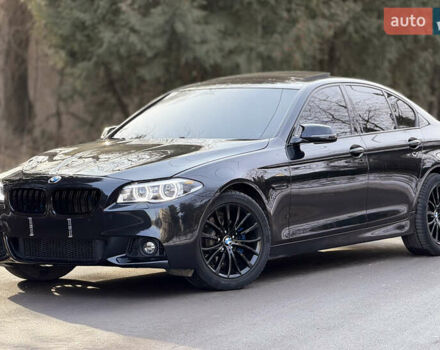 Чорний БМВ 5 Серія, об'ємом двигуна 2 л та пробігом 150 тис. км за 16500 $, фото 10 на Automoto.ua