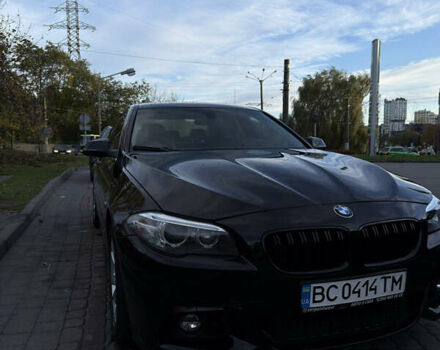 Черный БМВ 5 Серия, объемом двигателя 2 л и пробегом 188 тыс. км за 15000 $, фото 3 на Automoto.ua