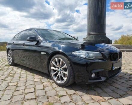 Черный БМВ 5 Серия, объемом двигателя 2 л и пробегом 250 тыс. км за 16500 $, фото 3 на Automoto.ua