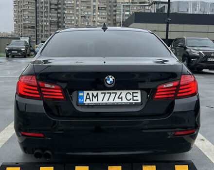 Черный БМВ 5 Серия, объемом двигателя 2 л и пробегом 213 тыс. км за 21500 $, фото 9 на Automoto.ua