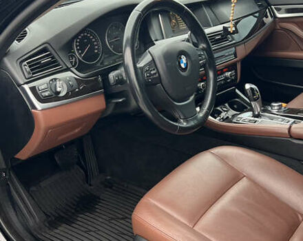 Черный БМВ 5 Серия, объемом двигателя 2 л и пробегом 213 тыс. км за 21500 $, фото 13 на Automoto.ua