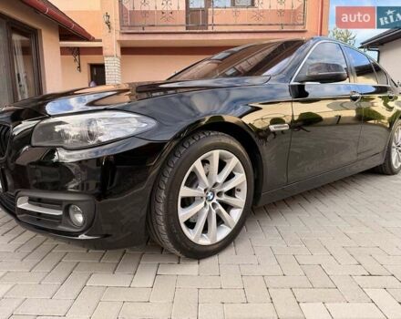 Чорний БМВ 5 Серія, об'ємом двигуна 2 л та пробігом 266 тис. км за 20499 $, фото 1 на Automoto.ua
