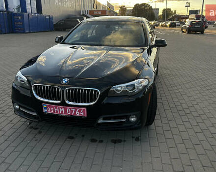 Черный БМВ 5 Серия, объемом двигателя 2 л и пробегом 215 тыс. км за 13700 $, фото 1 на Automoto.ua