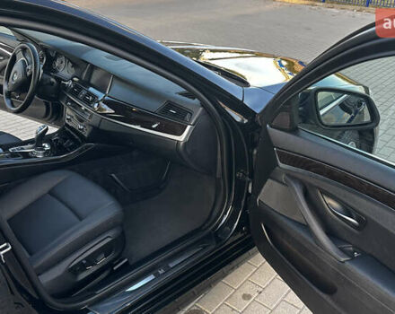 Черный БМВ 5 Серия, объемом двигателя 2 л и пробегом 215 тыс. км за 13700 $, фото 5 на Automoto.ua