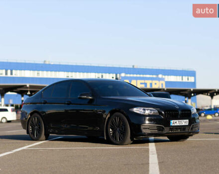 Черный БМВ 5 Серия, объемом двигателя 2 л и пробегом 247 тыс. км за 19400 $, фото 8 на Automoto.ua