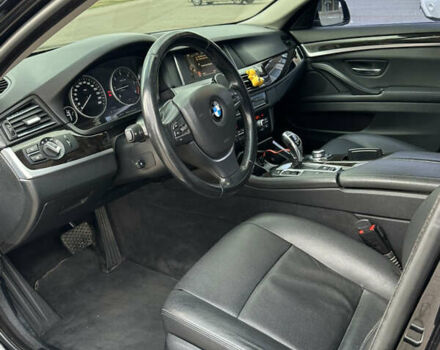 Черный БМВ 5 Серия, объемом двигателя 2 л и пробегом 161 тыс. км за 21000 $, фото 9 на Automoto.ua