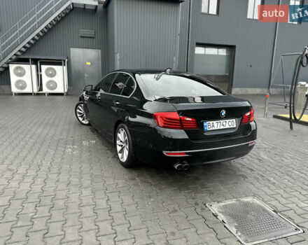 Чорний БМВ 5 Серія, об'ємом двигуна 2 л та пробігом 210 тис. км за 11799 $, фото 3 на Automoto.ua