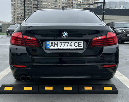 Черный БМВ 5 Серия, объемом двигателя 2 л и пробегом 213 тыс. км за 21500 $, фото 3 на Automoto.ua
