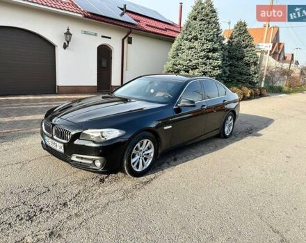 Черный БМВ 5 Серия, объемом двигателя 2 л и пробегом 167 тыс. км за 16499 $, фото 2 на Automoto.ua