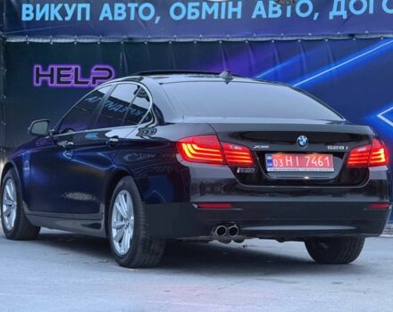 Черный БМВ 5 Серия, объемом двигателя 2 л и пробегом 156 тыс. км за 15299 $, фото 5 на Automoto.ua