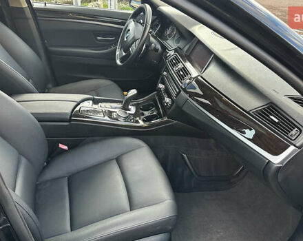 Чорний БМВ 5 Серія, об'ємом двигуна 2 л та пробігом 215 тис. км за 13500 $, фото 12 на Automoto.ua
