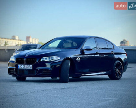 Черный БМВ 5 Серия, объемом двигателя 3 л и пробегом 250 тыс. км за 22900 $, фото 3 на Automoto.ua