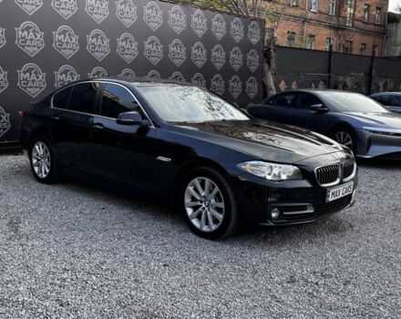Черный БМВ 5 Серия, объемом двигателя 3 л и пробегом 200 тыс. км за 12100 $, фото 1 на Automoto.ua