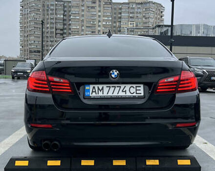Черный БМВ 5 Серия, объемом двигателя 2 л и пробегом 213 тыс. км за 21500 $, фото 8 на Automoto.ua