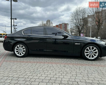 Черный БМВ 5 Серия, объемом двигателя 2 л и пробегом 161 тыс. км за 21000 $, фото 2 на Automoto.ua