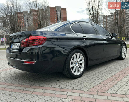 Черный БМВ 5 Серия, объемом двигателя 2 л и пробегом 161 тыс. км за 21000 $, фото 3 на Automoto.ua