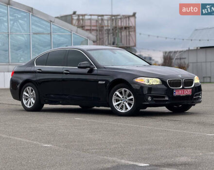Черный БМВ 5 Серия, объемом двигателя 2 л и пробегом 101 тыс. км за 15900 $, фото 1 на Automoto.ua