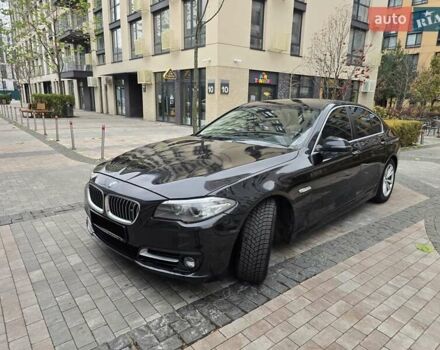 Чорний БМВ 5 Серія, об'ємом двигуна 2 л та пробігом 177 тис. км за 18100 $, фото 9 на Automoto.ua
