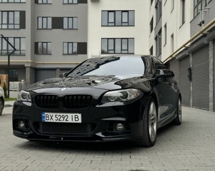 Чорний БМВ 5 Серія, об'ємом двигуна 2 л та пробігом 165 тис. км за 15700 $, фото 1 на Automoto.ua