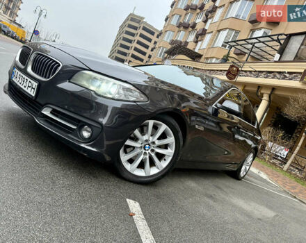 Чорний БМВ 5 Серія, об'ємом двигуна 2 л та пробігом 177 тис. км за 17750 $, фото 1 на Automoto.ua