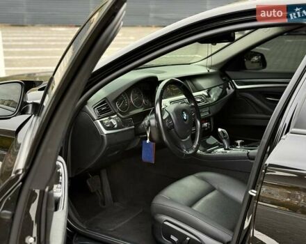 Чорний БМВ 5 Серія, об'ємом двигуна 2 л та пробігом 102 тис. км за 18500 $, фото 14 на Automoto.ua