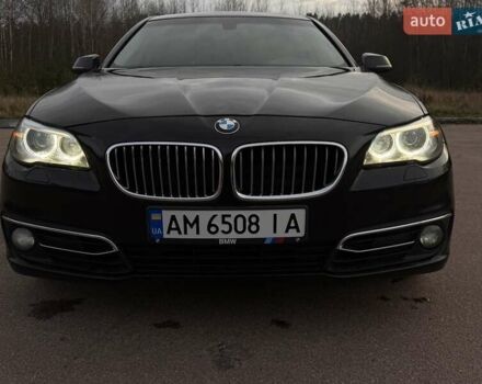 Чорний БМВ 5 Серія, об'ємом двигуна 2 л та пробігом 164 тис. км за 13500 $, фото 7 на Automoto.ua