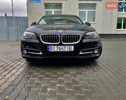 Черный БМВ 5 Серия, объемом двигателя 2 л и пробегом 187 тыс. км за 14900 $, фото 15 на Automoto.ua