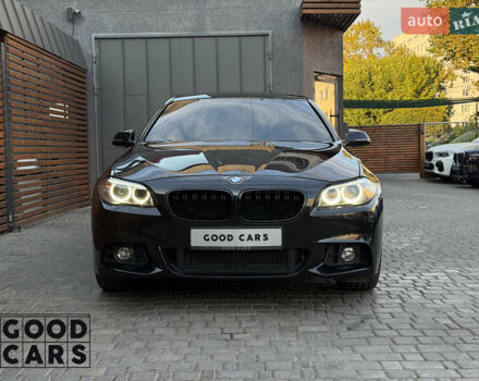 Черный БМВ 5 Серия, объемом двигателя 2 л и пробегом 110 тыс. км за 20100 $, фото 1 на Automoto.ua