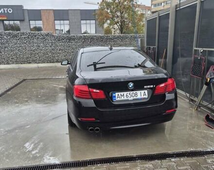 Черный БМВ 5 Серия, объемом двигателя 2 л и пробегом 162 тыс. км за 14500 $, фото 7 на Automoto.ua