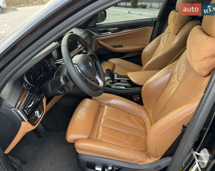 Черный БМВ 5 Серия, объемом двигателя 2 л и пробегом 151 тыс. км за 22950 $, фото 2 на Automoto.ua