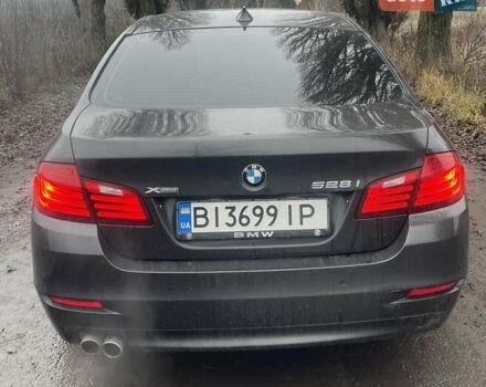 Черный БМВ 5 Серия, объемом двигателя 2 л и пробегом 121 тыс. км за 19500 $, фото 6 на Automoto.ua