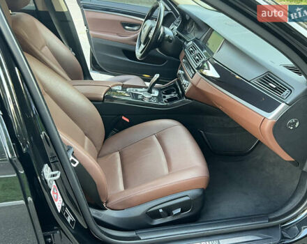 Чорний БМВ 5 Серія, об'ємом двигуна 2 л та пробігом 157 тис. км за 19000 $, фото 13 на Automoto.ua