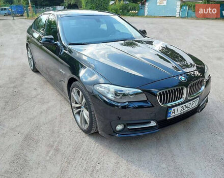 Черный БМВ 5 Серия, объемом двигателя 2 л и пробегом 137 тыс. км за 20999 $, фото 1 на Automoto.ua