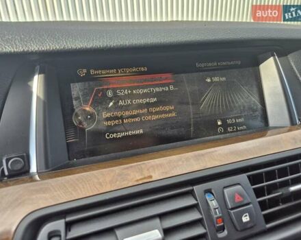 Черный БМВ 5 Серия, объемом двигателя 2 л и пробегом 162 тыс. км за 14500 $, фото 4 на Automoto.ua