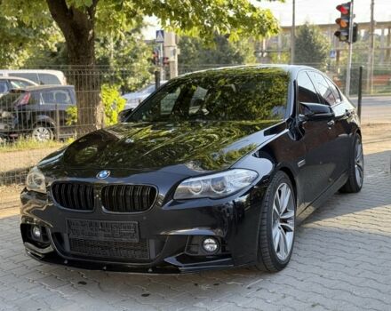 Черный БМВ 5 Серия, объемом двигателя 2 л и пробегом 164 тыс. км за 17000 $, фото 1 на Automoto.ua