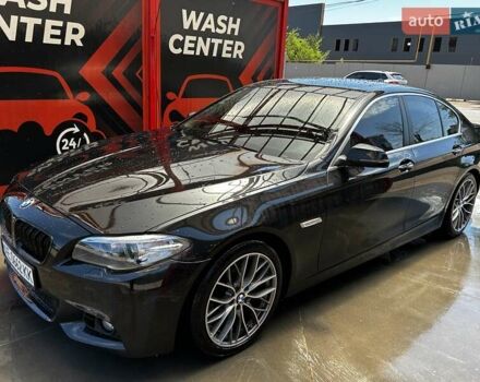 Черный БМВ 5 Серия, объемом двигателя 2 л и пробегом 105 тыс. км за 19200 $, фото 2 на Automoto.ua