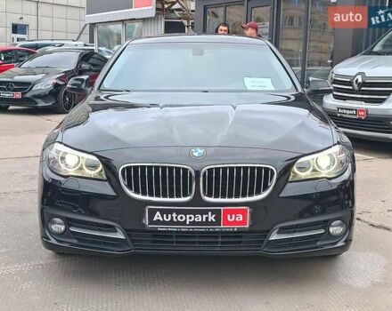 Черный БМВ 5 Серия, объемом двигателя 2 л и пробегом 122 тыс. км за 16990 $, фото 1 на Automoto.ua