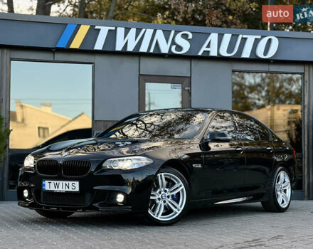 Черный БМВ 5 Серия, объемом двигателя 3 л и пробегом 195 тыс. км за 19500 $, фото 12 на Automoto.ua