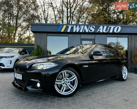 Черный БМВ 5 Серия, объемом двигателя 3 л и пробегом 195 тыс. км за 19500 $, фото 11 на Automoto.ua