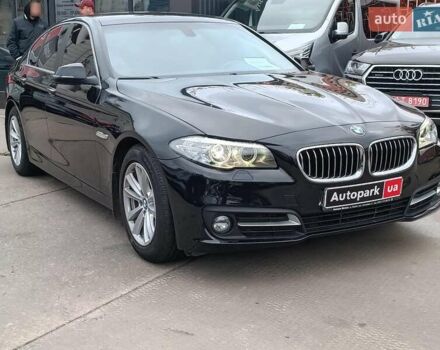 Черный БМВ 5 Серия, объемом двигателя 2 л и пробегом 122 тыс. км за 16990 $, фото 5 на Automoto.ua