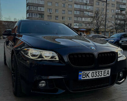 Черный БМВ 5 Серия, объемом двигателя 2 л и пробегом 209 тыс. км за 20000 $, фото 1 на Automoto.ua