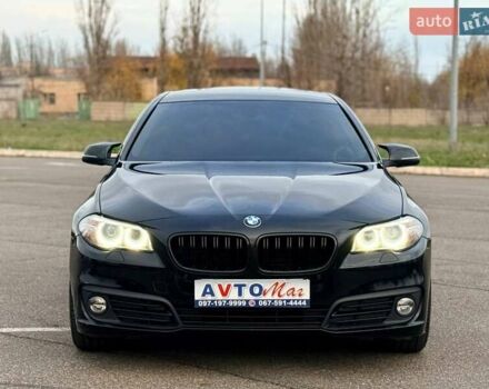 Чорний БМВ 5 Серія, об'ємом двигуна 2 л та пробігом 102 тис. км за 18500 $, фото 1 на Automoto.ua