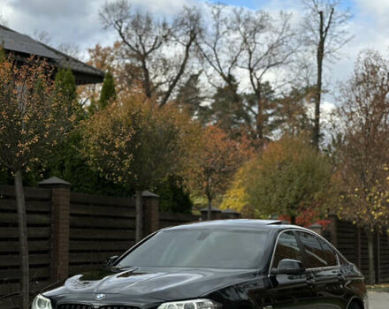 Черный БМВ 5 Серия, объемом двигателя 3 л и пробегом 200 тыс. км за 14500 $, фото 1 на Automoto.ua