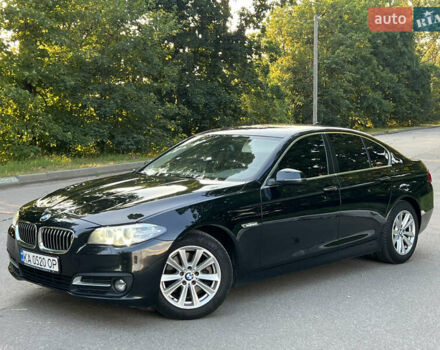 Чорний БМВ 5 Серія, об'ємом двигуна 2 л та пробігом 157 тис. км за 19000 $, фото 1 на Automoto.ua