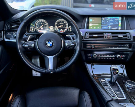 Черный БМВ 5 Серия, объемом двигателя 3 л и пробегом 195 тыс. км за 19500 $, фото 9 на Automoto.ua