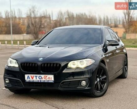 Чорний БМВ 5 Серія, об'ємом двигуна 2 л та пробігом 102 тис. км за 18500 $, фото 2 на Automoto.ua
